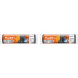 Macromax Profesyonel Çöp Torbası Jumbo Boy (80x110 cm) 10 Adet, Ultra Dayanıklı Kalın Siyah Endüstriyel Poşet (2 paketi)