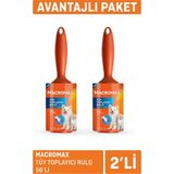 Macromax Tüy Toplayıcı Rulo 2 x 56'lı 4 Adet