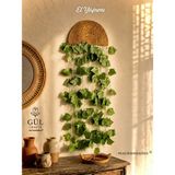 MACROMEKİDS Macromekids Tekli Bohem Duvar Süsü , Sarmaşık Duvar Dekoru, Balkon ve Salon Dekorasyonu, HEDIYELIK(35X75CM) - 35 x 75 cm