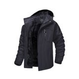 MACSYLEN Outdoor Su Geçirmez İçi Kürklü Kayak Montu