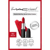MACximal Silky Matte Lipstick Nemlendirme Etkili Ruj - Red Rock Keyon765