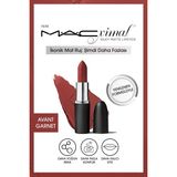 MACximal Silky Matte Lipstick Nemlendirme Etkili Yoğun Renk Sağlayan Ruj - Avant Garnet