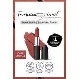 MACximal Silky Matte Lipstick Nemlendirme Etkili Yoğun Renk Sağlayan Ruj - Cafe Mocha - Café Mocha