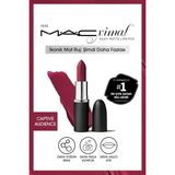 MACximal Silky Matte Lipstick Nemlendirme Etkili Yoğun Renk Sağlayan Ruj - Captive Audience