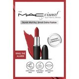 MACxımal Silky Matte Lipstick Nemlendirme Etkili Yoğun Renk Sağlayan Ruj - Ring The Alarm - Kırmızı