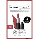 MACximal Silky Matte Lipstick Nemlendirme Etkili Yoğun Renk Sağlayan Ruj - Twig Twist