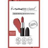 M·A·CXIMAL Silky Matte Lipstick Nemlendirme Etkili Yoğun Renk Sağlayan Ruj - Velvet Teddy