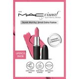 MACximal Silky Matte Lipstick Yoğun Renk Sağlayan Nemlendirme Etkili Ruj - Lipstick Snob 3.5 g