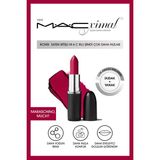 MACximal Sleek Satin Lipstick İkonik Saten Bitişli Ruj-MARASCHINO, MUCH? 3.5GM