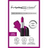 MACximal Sleek Satin Lipstick İkonik Saten Bitişli Ruj-VIOLET VAPOUR 3.5GM