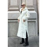 Mad Girls Ekru Uzun Şişme Mont MG1303 - XS