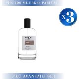 Mad Parfüm 3 Adet 100 ml P102 Selective Erkek Parfüm Seti