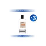Mad Parfüm 3 Adet 100 ml W201 Selective Kadın Parfüm Seti