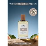 Mad Parfüm 3 Adet 30 ml W180 Erkek Parfüm Seti