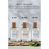 Mad Parfüm Mad Best Seller Selective Erkek Parfüm Seti– 30 ml Üçlü Set
