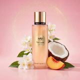 Mad Pink Coconut 250 ml Glitter Body Mist – Hindistan Cevizi, Şeftali ve Yasemin Işıltılı Vücut Spreyi