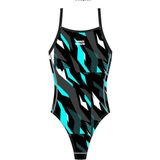 Mad Wave Kız Çocuk Mayo Nera PBT J1, - Mavi - XL/12-13 YAŞ - ST00710-2802
