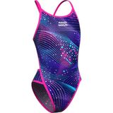 Mad Wave Kız Çocuk Mayosu Antichlor Daria Junior P - 12 - 13 Yaş - Mor