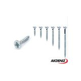 Mad Wolf 3.5x25 mm 1000 Adet Çinko Kaplama Sunta Vidası