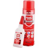 Mad Wolf Sprey Yapıştırıcı 400ml Aktivatör +125gr Yapıştırıcı - 1 Adet