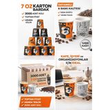 Mada Ambalaj MADACUP Karton Bardak 7 Oz ( 3000 ADET ) Beyaz - Zemin - 3000li/beyaz