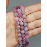 Madagaskar Pembe Kuvars Taşı Royal Quality Faset Kesim Dizi 10mm (52928)