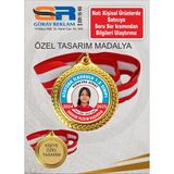 Madalya Kişiye Özel Madalya Kitap Kurdu Okuma Bayramı - Altın