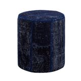 Madalyon El Dokuma Yün Patchwork Puf