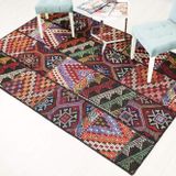 Madalyon Patchwork El Dokuma Antik Anadolu Kilim Zili (80 x 150)