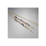 madam berra Accessories Kırık Doğal Taş Florite Gözlük Askısı