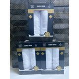 Madam Gold Madamgold Lüx Bambu Haç Umre Ihram Takımı Alt Üst - 110 x 220 cm - Beyaz