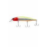 Madam Goverdi Jerkbait 120SP Askıda Kalan Suni Yem 12 cm 18.2 Gram, Levrek ve Lüfer Avcısı At Çek Sahte Balık, Uzak Atış Sistemli Tungsten Bilyeli (Bosphorus Fire)