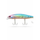 Madam Goverdi Jerkbait 120SP Askıda Kalan Suni Yem 12 cm 18.2 Gram, Levrek ve Lüfer Avcısı At Çek Sahte Balık, Uzak Atış Sistemli Tungsten Bilyeli (Pro-Strike Prizma Aurora)