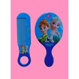 Madam Shushu Elsa Tarak ve Ayna Seti - Gök Mavisi