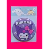 Madam Shushu Kuromi Cep Çanta Aynası - Mor