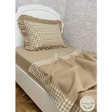 Madame Asel Home Pike Yatak Örtüsü Waffle - Bej