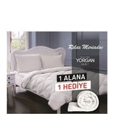 Madame Clean 2'li Microfiber Çift Kişilik Yorgan - 195 x 215 cm - Beyaz