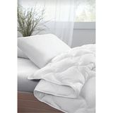 Madame Clean Lüx Soft Microfiber Çift Kişilik Yorgan + 2 Adet Yastık Set - 195 x 215 cm - Beyaz