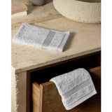 Madame Coco 8684427175521 Clarette 2'li Pamuklu El Havlusu - Soft Gri - 30X46 Cm