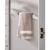 Madame Coco 8684427208885 Brest %100 Pamuk Yüz Havlusu - Pudra - 50X80 Cm