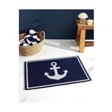 Madame Coco Anchor Lacivert 50x80 cm Ayak Havlusu