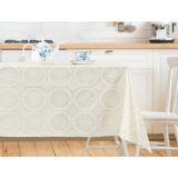 Madame Coco Anita Pvc Masa Örtüsü - 140 x 200 cm - Ekru