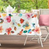 Madame Coco Ardi 140x140 cm Renkli Pvc Masa Örtüsü