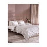 Madame Coco Aulne King Size %100 Pamuk Brodeli Nevresim Takımı - Beyaz