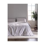 Madame Coco Avignon King Size%100 Pamuk Ranforce Baskılı Nevresim Takımı, Bej, 240 x 220