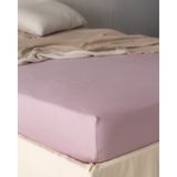 Madame Coco Belle Çift Kişilik Lastikli Bambu Çarşaf - Açık Mürdüm - 160 x 200 cm