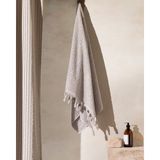 Madame Coco Bernay %100 Pamuk Banyo Havlusu - Gri - 70 x 150 cm