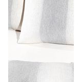 Madame Coco Berthe King Size Armürlü Çarşaflı Nevresim Takımı - Gri - 240 x 220 cm