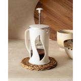 Madame Coco Beyaz Berthe French Press 500 ml 500 cc Plastik