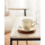 Madame Coco Blanche 4'lü Kahve Fincan Takımı - Renkli - 90 ml